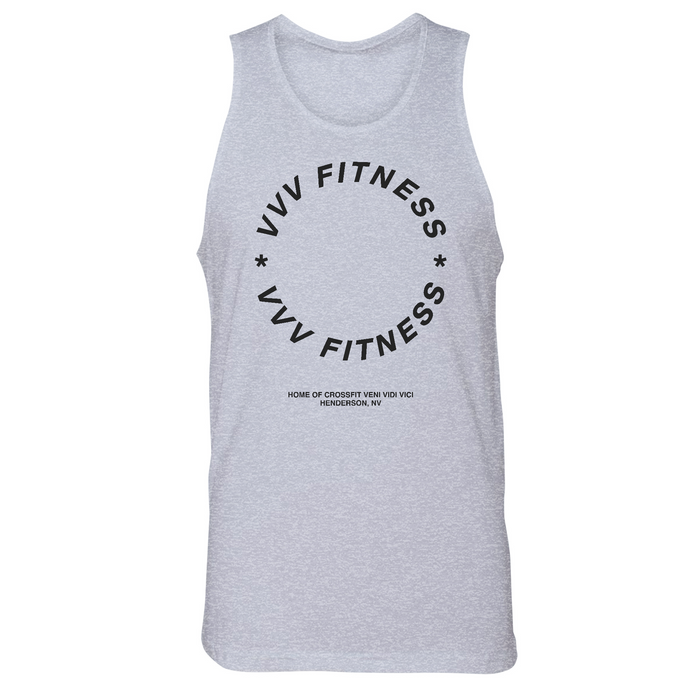 Mens Small Heather Gray Style_Tank Top