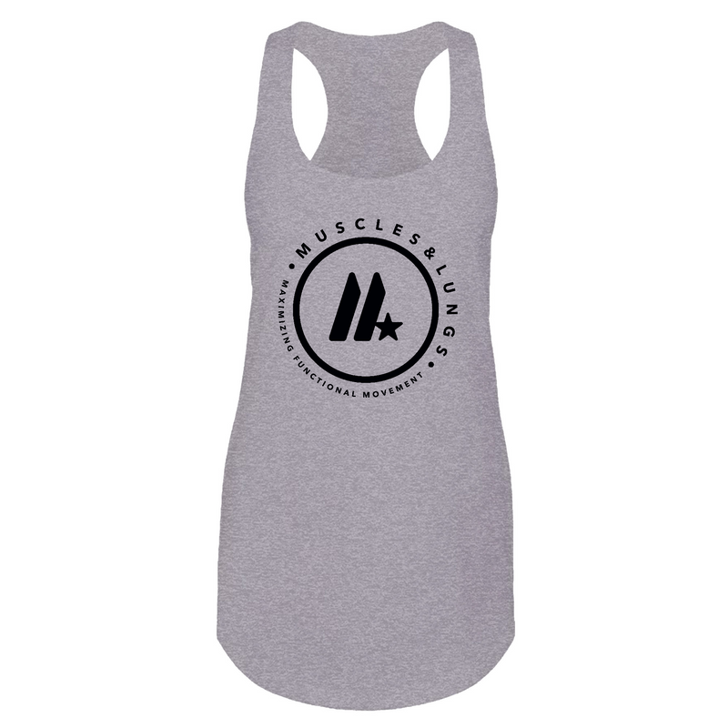 Muscles & Lungs CrossFit Round Womens - Tank Top