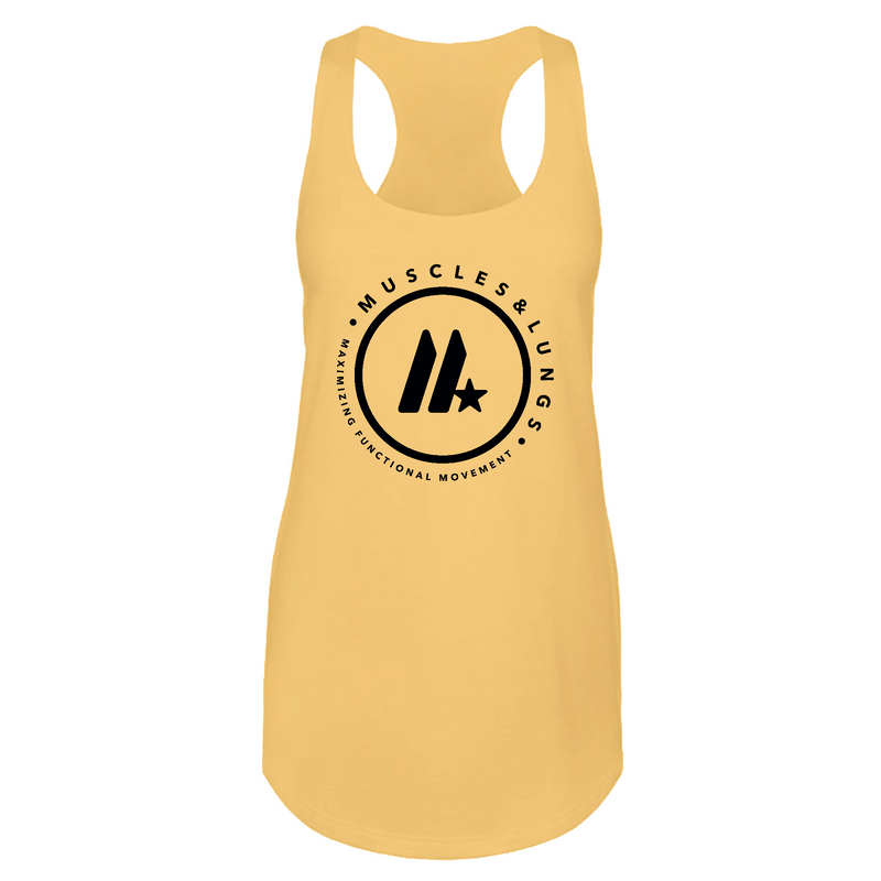 Muscles & Lungs CrossFit Round Womens - Tank Top