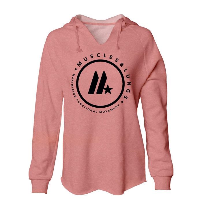 Muscles & Lungs CrossFit Round Womens - Hoodie