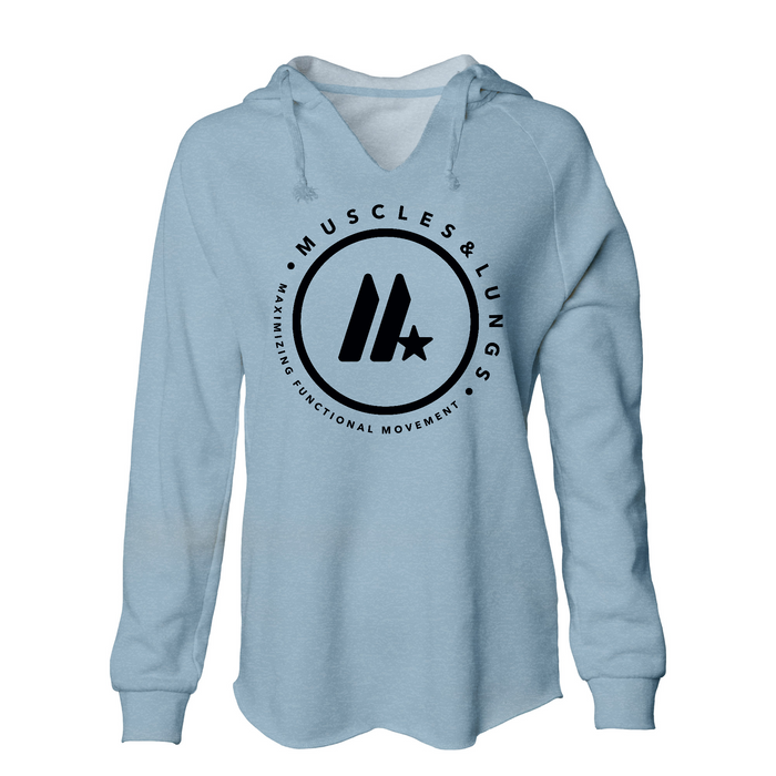 Muscles & Lungs CrossFit Round Womens - Hoodie