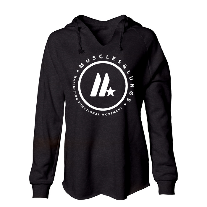 Muscles & Lungs CrossFit Round Womens - Hoodie