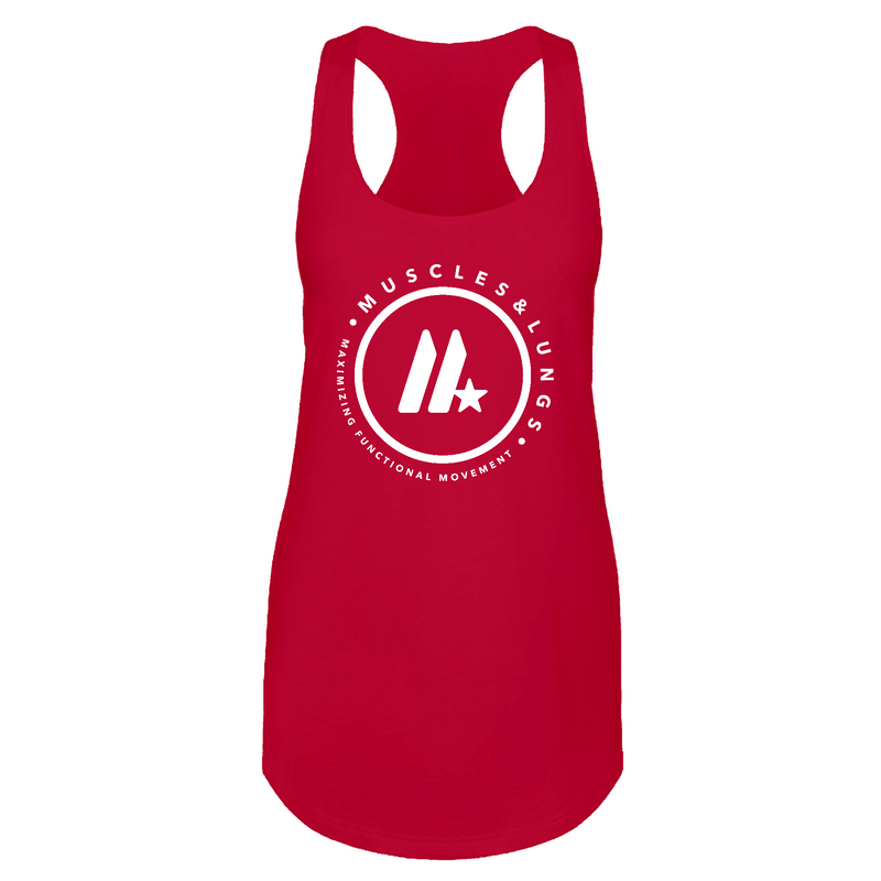 Muscles & Lungs CrossFit Round Womens - Tank Top