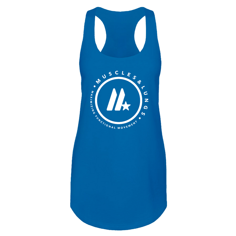 Muscles & Lungs CrossFit Round Womens - Tank Top