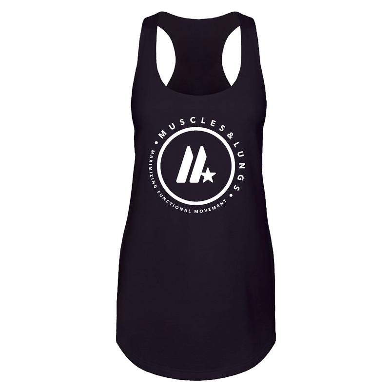Muscles & Lungs CrossFit Round Womens - Tank Top
