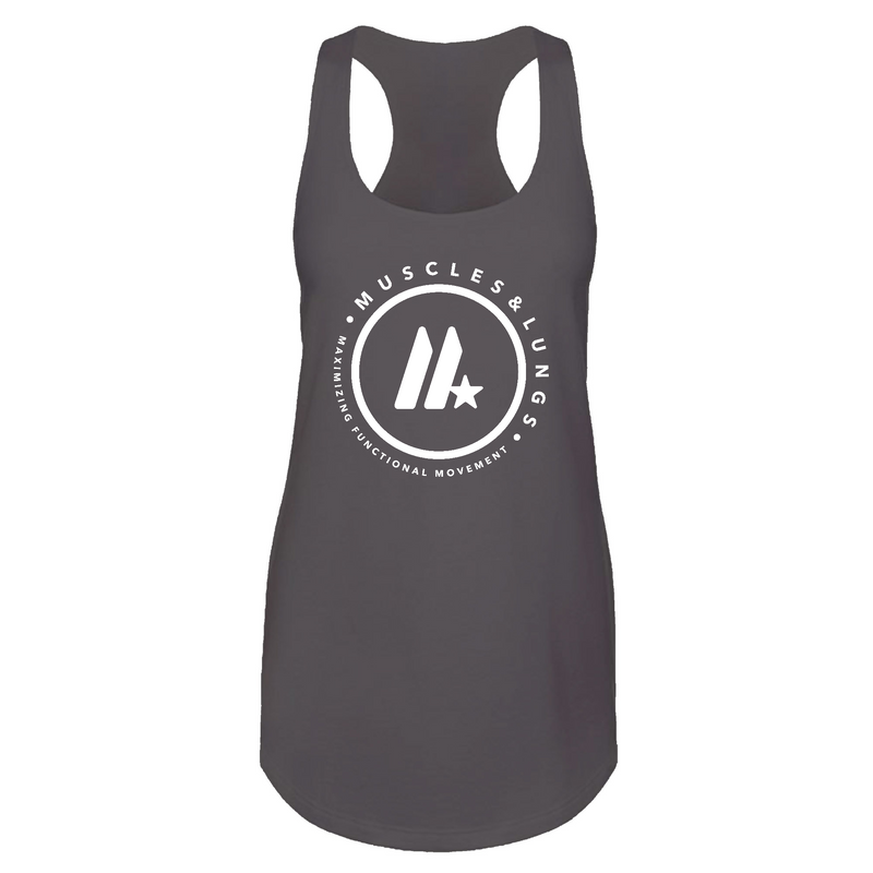 Muscles & Lungs CrossFit Round Womens - Tank Top