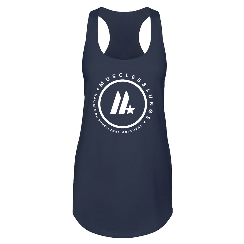 Muscles & Lungs CrossFit Round Womens - Tank Top
