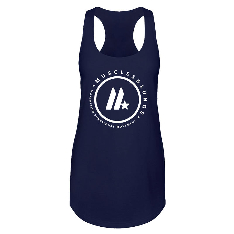 Muscles & Lungs CrossFit Round Womens - Tank Top
