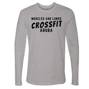 Mens 2X-Large Heather Gray Style_Long Sleeve