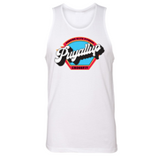 Mens Small White Style_Tank Top