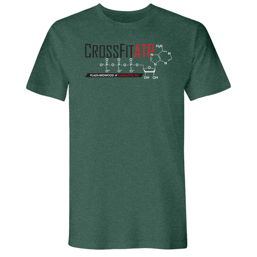 Mens 3X-Large Heather Forest Green Style_T-Shirt