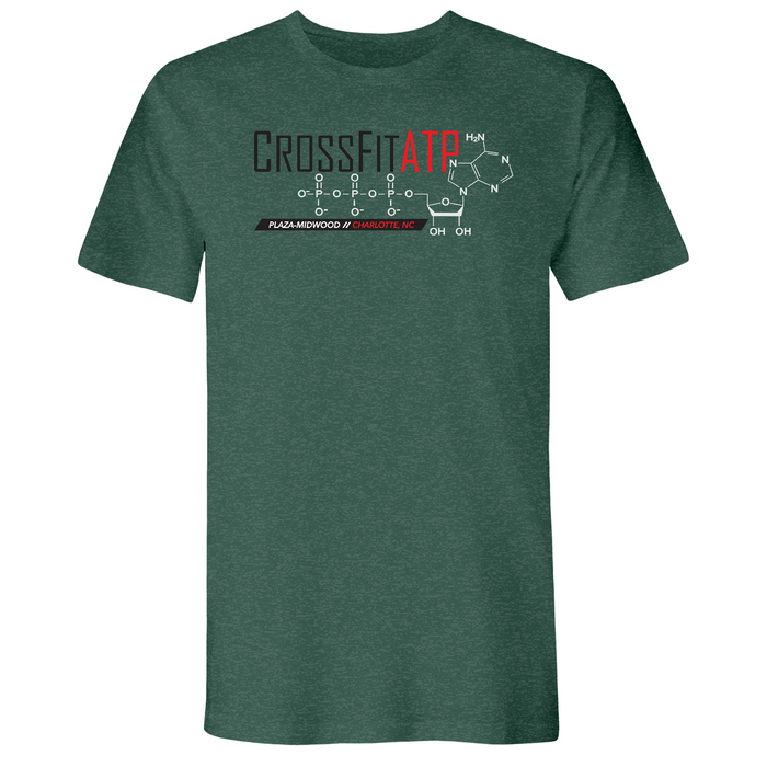 Mens 3X-Large Heather Forest Green Style_T-Shirt