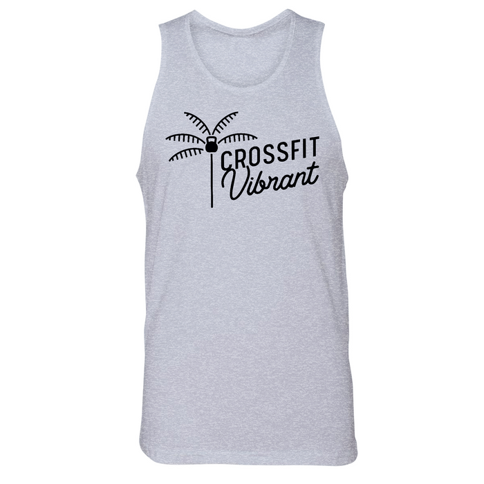 Mens 2X-Large Heather Gray Style_Tank Top