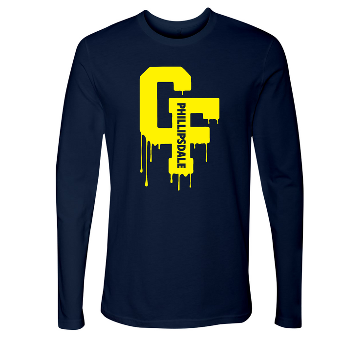 Mens Small Midnight Navy Style_Long Sleeve