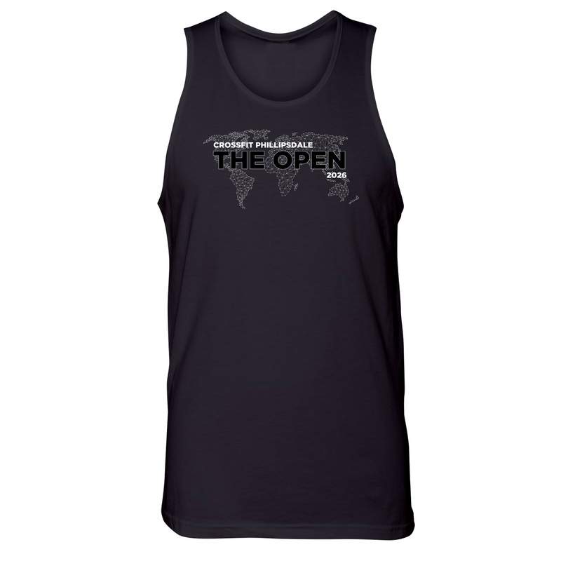 Mens Small Black Style_Tank Top