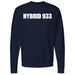 Mens Small Classic Navy Heather Style_Sweatshirt