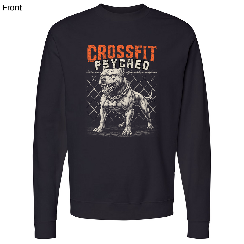 CrossFit Psyched Get Some Mens Crewneck