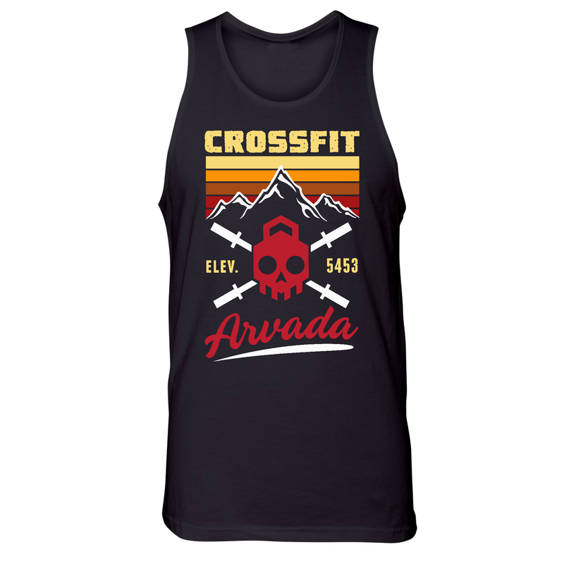 Mens Small Black Style_Tank Top