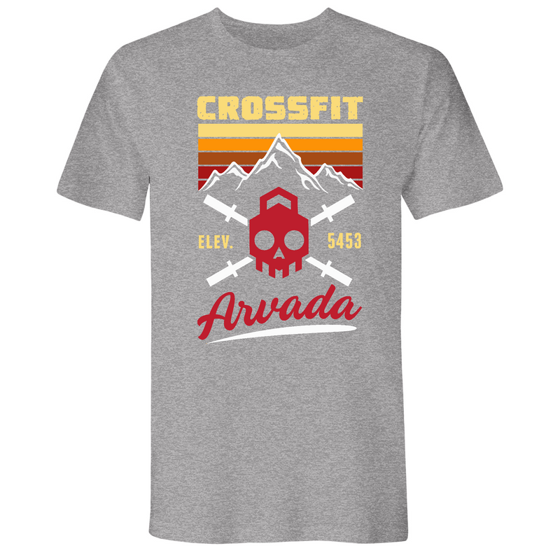 Mens Small Dark Heather Gray Style_T-Shirt