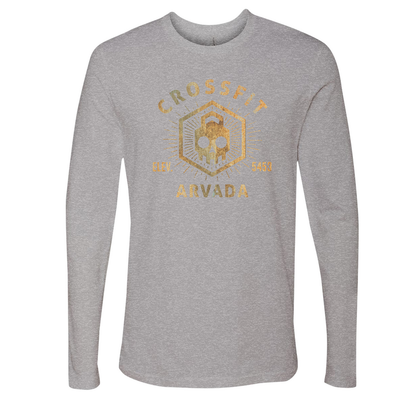 Mens Small Heather Gray Style_Long Sleeve
