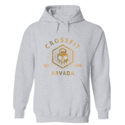 Mens Small Grey Heather Style_Hoodie