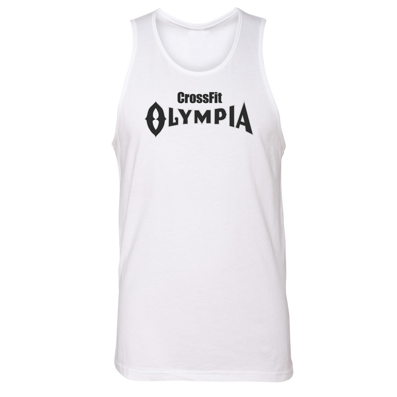 Mens Small White Style_Tank Top