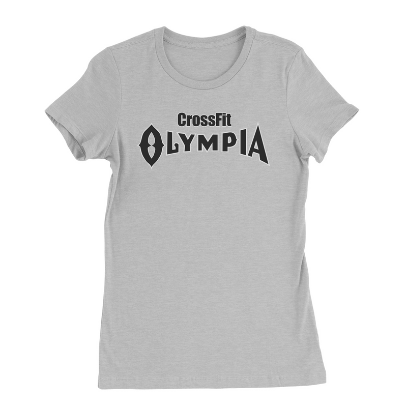 Womens Small Solid Athletic Grey Style_T-Shirt