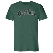 Mens Small Heather Forest Green Style_T-Shirt