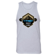 Mens Small Heather Gray Style_Tank Top
