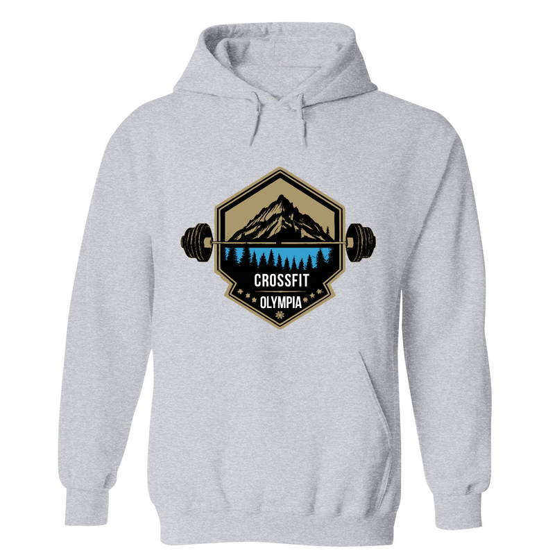 Mens Small Grey Heather Style_Hoodie