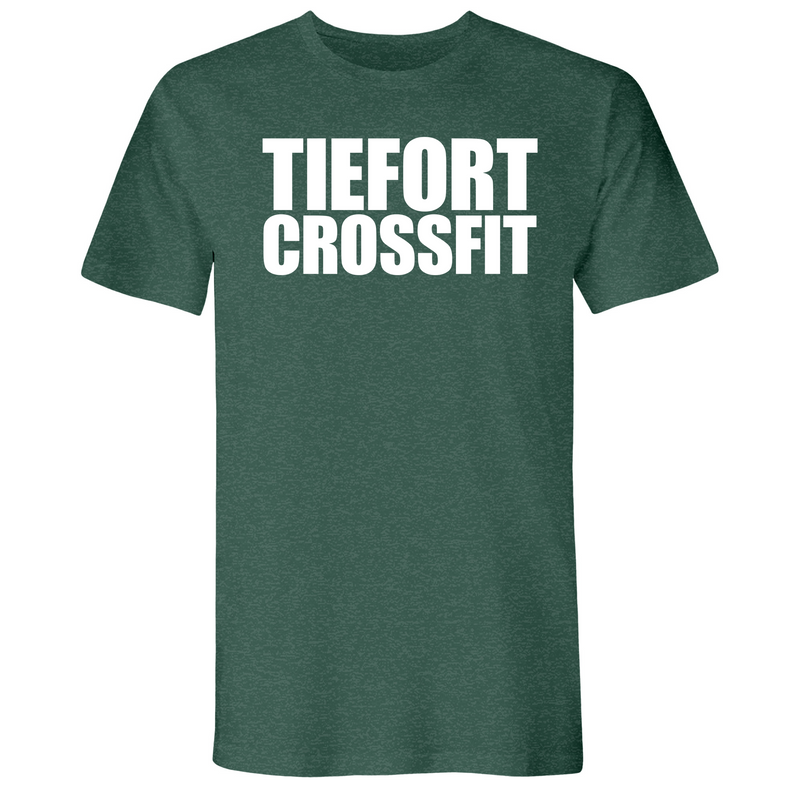 Mens Small Heather Forest Green Style_T-Shirt