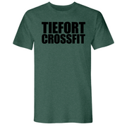 Mens Small Heather Forest Green Style_T-Shirt