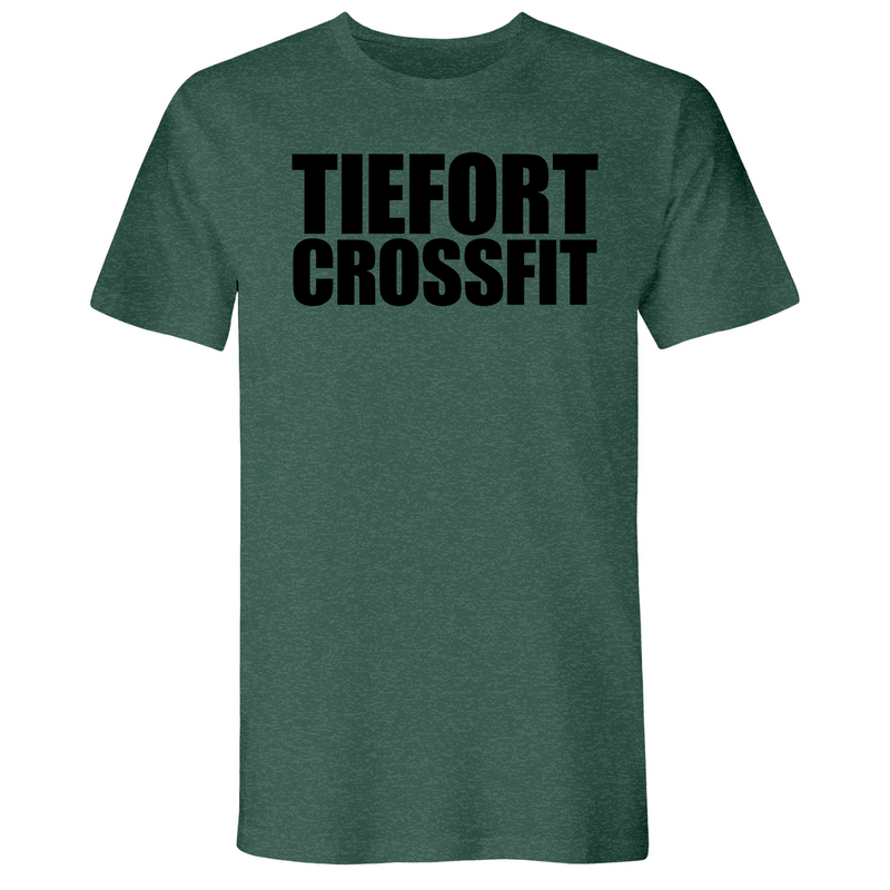 Mens Small Heather Forest Green Style_T-Shirt