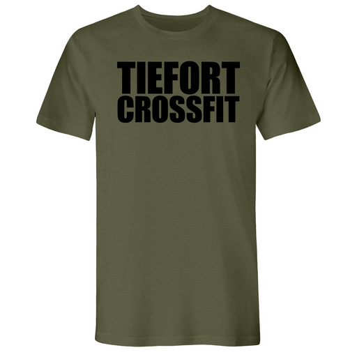 Mens Small Military Green Style_T-Shirt