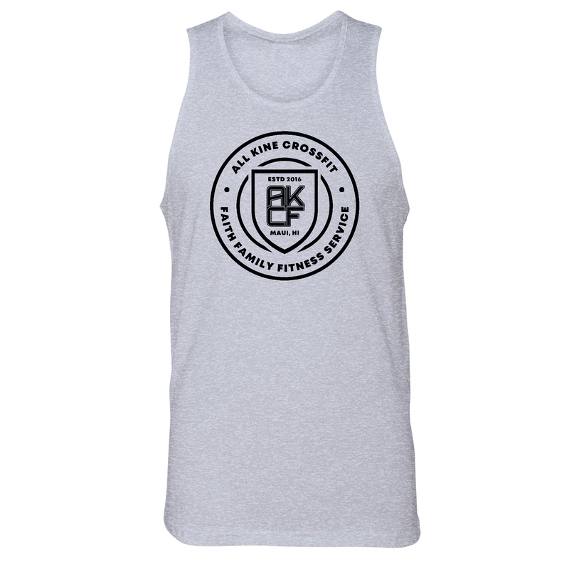 Mens Small Heather Gray Style_Tank Top