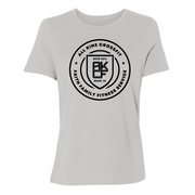 Womens Small Solid Athletic Grey Style_T-Shirt