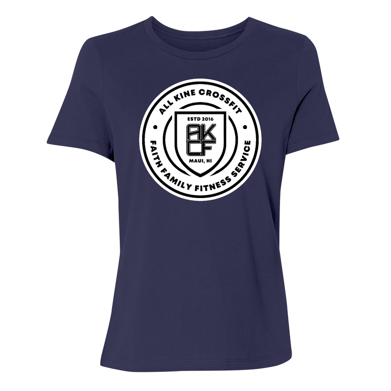 Womens Small Navy Style_T-Shirt