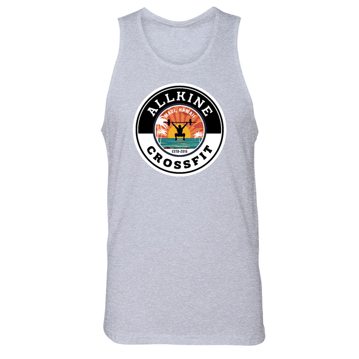 Mens Small Heather Gray Style_Tank Top