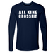 Mens Small Midnight Navy Style_Long Sleeve