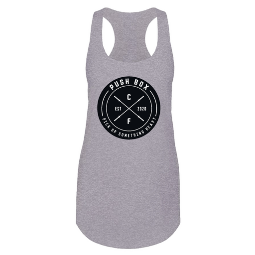 Womens Small Heather Gray Style_Tank Top