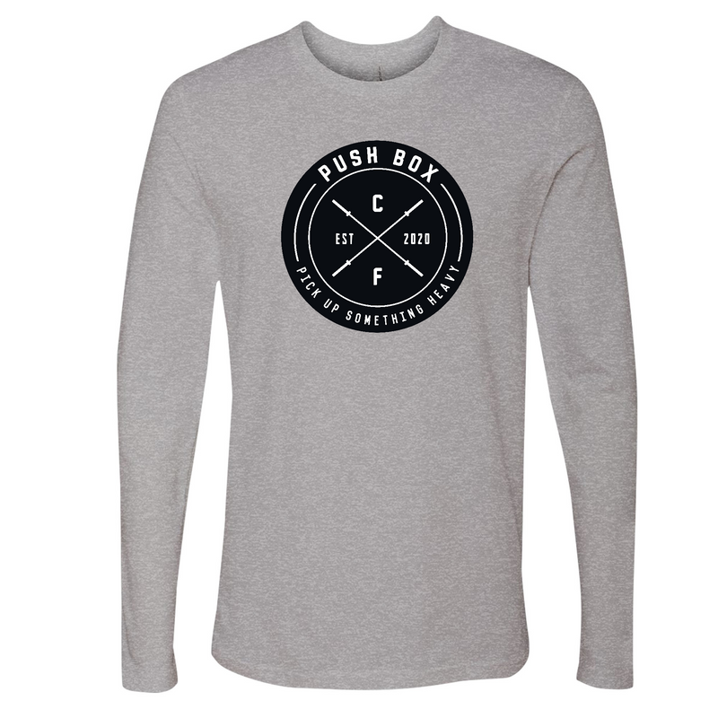 Mens Small Heather Gray Style_Long Sleeve