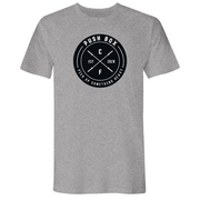 Mens Small Dark Heather Gray Style_T-Shirt