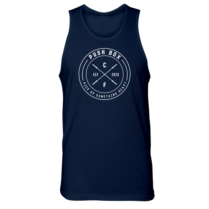 Mens Small Midnight Navy Style_Tank Top