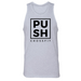 Mens Small Heather Gray Style_Tank Top