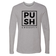 Mens Small Heather Gray Style_Long Sleeve