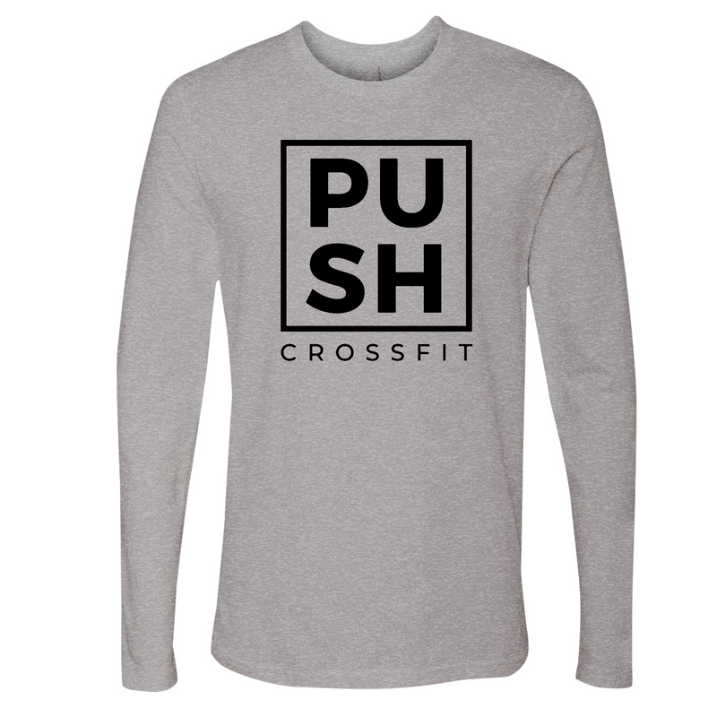 Mens Small Heather Gray Style_Long Sleeve