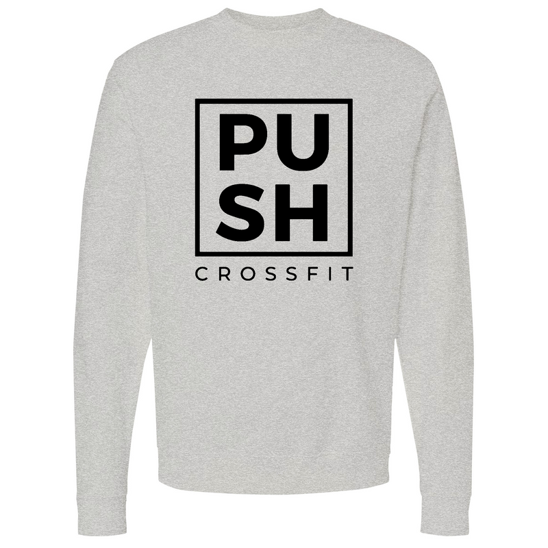 Mens Small Grey Heather Style_Sweatshirt