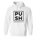 Mens Small White Style_Hoodie