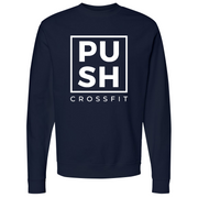Mens Small Classic Navy Heather Style_Sweatshirt