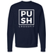 Mens Small Classic Navy Heather Style_Sweatshirt